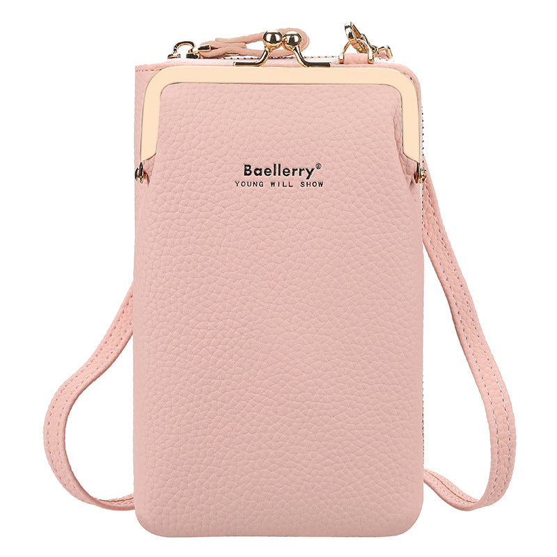 Fashion Mobile Phone Shoulder Bags With Lock Women Messenger Bag Wallet Fashion Mobile Phone Shoulder Bags With Lock Women Messenger Bag Wallet